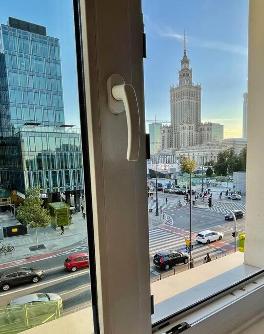 Super Square Metro X2 Fast Wifi 55'Tv Netflix Hbo Appletv+ Amazontv Lejlighed Warszawa Eksteriør billede